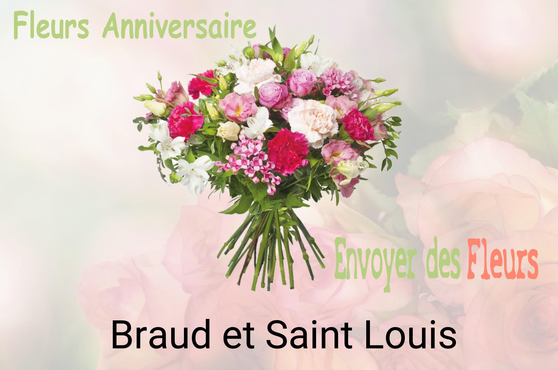 Bouquet de fleurs d’anniversaire livré à Braud-et-Saint-Louis